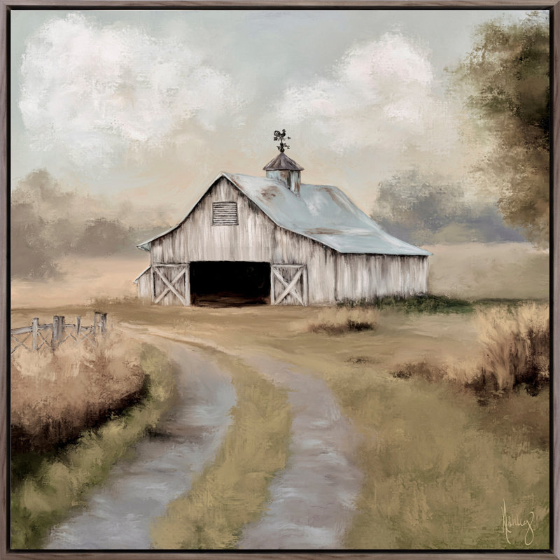 Weathered Barn Canvas Wall Art