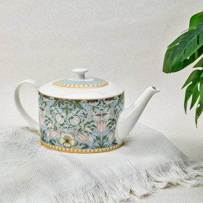 Morris Garden Porcelain Teapot 37 oz.