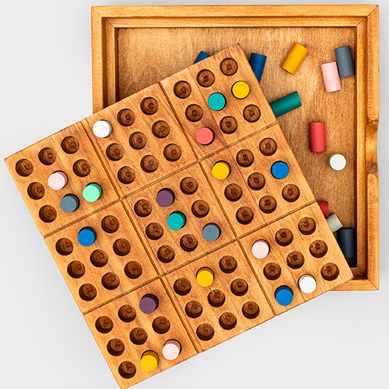 SUCK UK Wood Multi-Game
