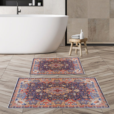 Ensemble de tapis pour salle de bain 2 pièces Kerlin