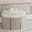 Emmeline Round Ottoman