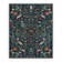 Insect and Plant Vertical Striped Textured Washable Area Rug - Nature-Inspired Carpet for Living Room, Bedroom, or Office