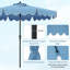 271cm Beach Parasol-334064678