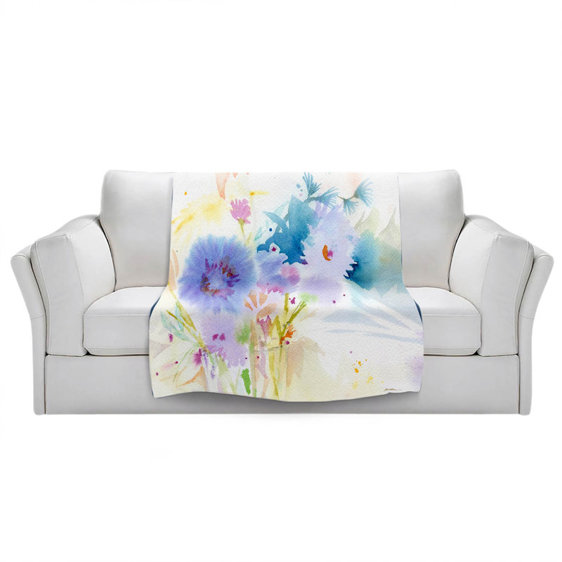  Jeté Mixed Bouquet, l 51 po x L 60 po