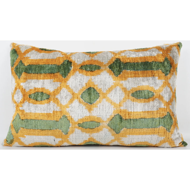 Velvet Lumbar Pillow Cover & Insert