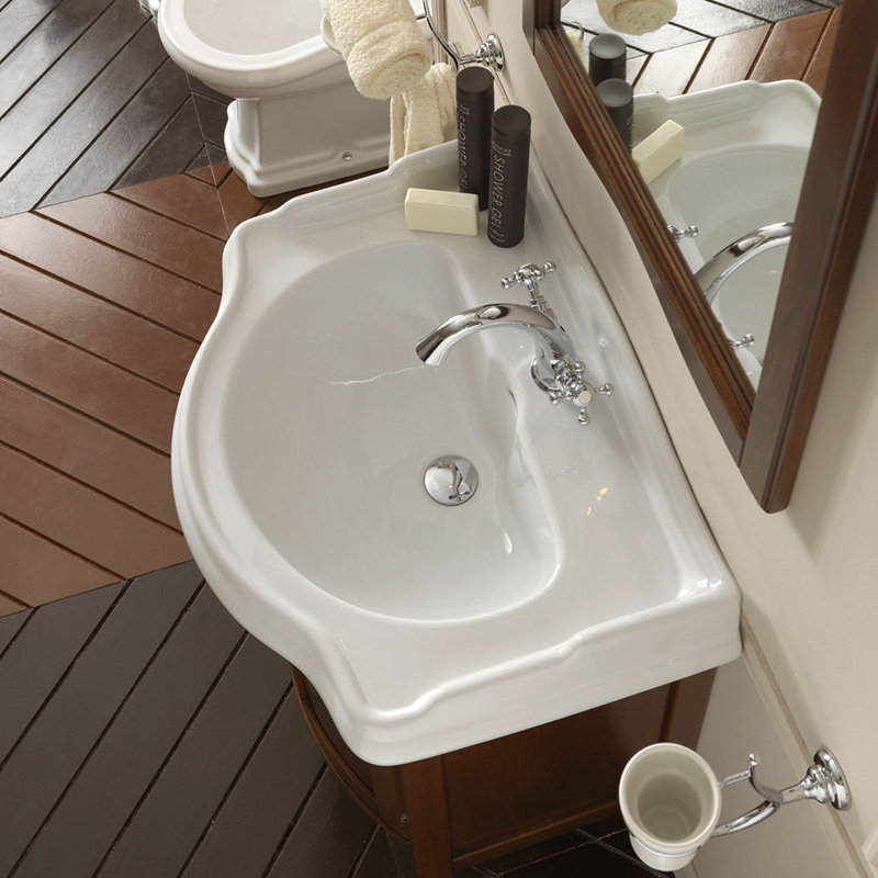 Retro 27.2'' L Bathroom Sink, Single