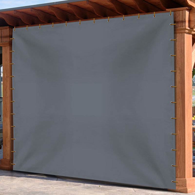 Heavy Duty Multipurpose Waterproof Tarp, Outdoor Protective Tarpaulin with Reinforce & UV Resistant(10 x 8 ft), Gray