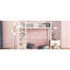 Lit mezzanine simple - 4 tablettes et poste de travail-637499552-637499558
