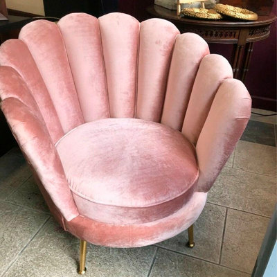 Yumin Upholstered Barrel Chair