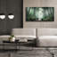  «Bamboo Forest In The Morning Mist» par Rey Klimt, art mural sur toile, 60 po x 30 po