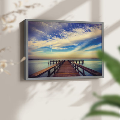 Sunrise Magic - Impression encadrée - Restickable