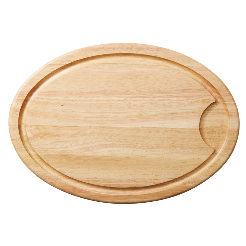 Rachael Ray Pantry Parawood Oval Trencher Board, 20-Inch x 14-Inch