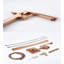 1 Handle Floor Clawfoot Tub Faucet with Diverter