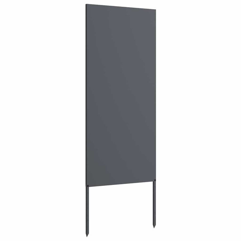 Garden Decorative Panel Other, 140cm H x 50cm W x 1.7cm D, Anthracite