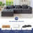  Modular Sectional Sofa Couch Foldable L-shaped Folding Sofa Bed Compression Sofa-1730937262