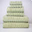 Modern Threads Spa Collection 6-Piece Ultra Soft Quick-Dry 550GSM 100% Combed Cotton Wavy Towel Set-27043340