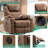 Deauna Upholstered Heated Massage Chair-469555975
