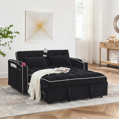 Versatile Foldable Sofa Bed With Adjustable Back And Multiple Convenient Features