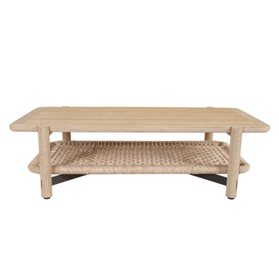 Inessa Teak Coffee Table, 57" x 32"