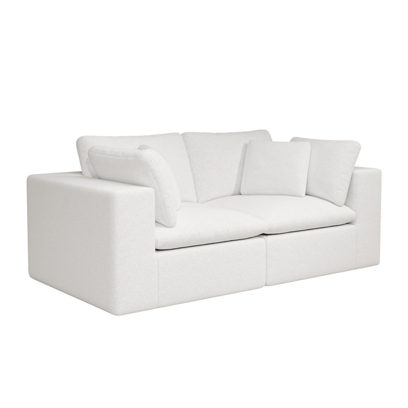 78.8*39.4"Modular Sectional Sofa Seat, White