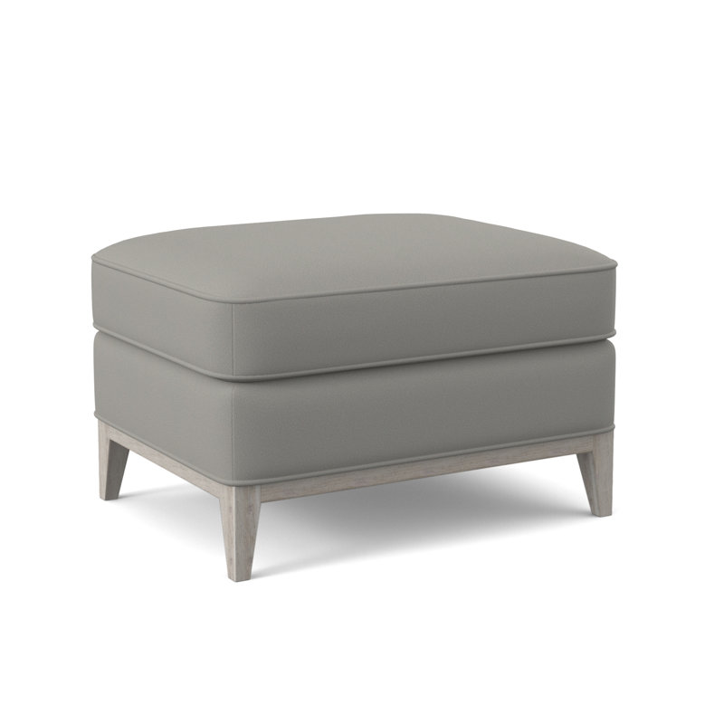 Repose-pieds Sonoma, Bisque, 100% polyester ivoire Fizz