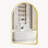LED Bathroom Mirror with Lights, Arched Lighted Vanity Mirror with Anti-Fog, Memory Function,Dimmable-926153686-926153685