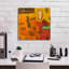 «Conversations in the Abstract 31» par Downs, estampe numérique sur toile, 18 po x 18 po-511669891
