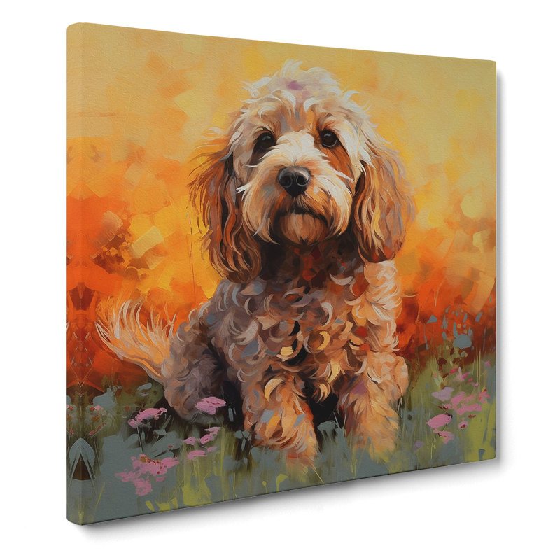 Cockapoo Colour Field Painting No.1 - No Frame Print