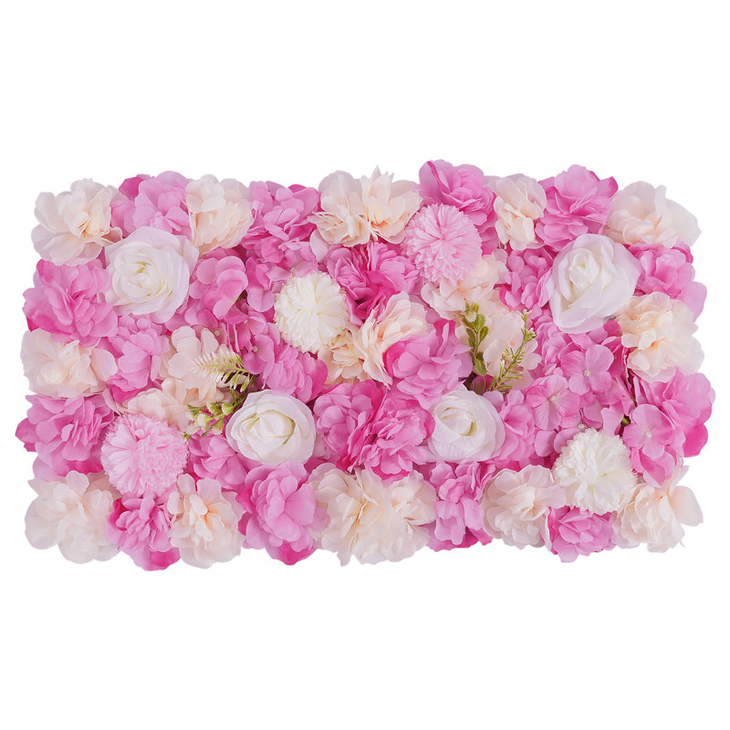 Panneaux muraux à fleurs artificielles