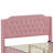 Queen Size Tufted Upholstered Bed Frame-1921571991