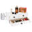 2 Packs Floating Nightstand With Drawer - Rustic Wood Floating Wall Mounted Drawers Floating Shelf With Drawer-42322806