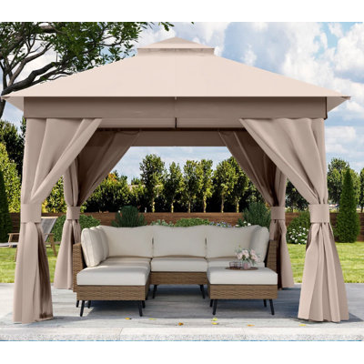 10ft Steel Patio Gazebo