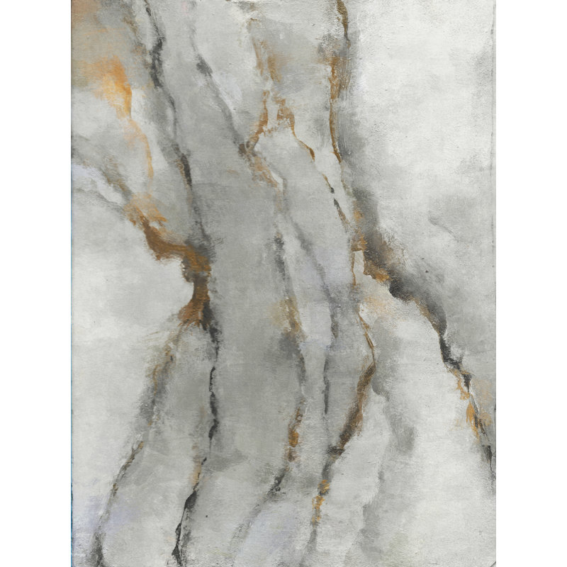 Cracks Print by Angel Estevez, Wrapped Canvas, 32" H x 24" W