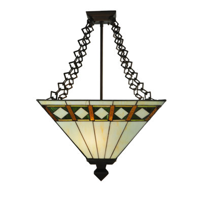 2 - Light Semi Flush Mount