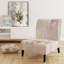 Fauteuil de chambre rembourré Elegance I Pink - Shabby Elegance
