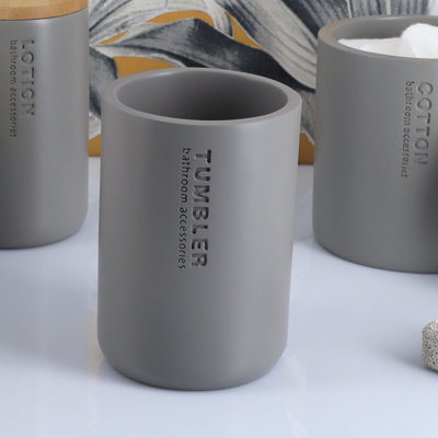 Bathroom Tumbler / Toothbrush Holder Willis Collection