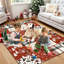 Rectangle Patchwork Washable Area Rug-958372801