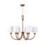 Coastal Luxe 6-Light Chandelier
