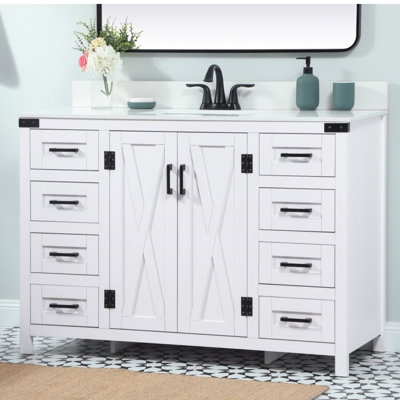 Ensemble de meuble-lavabo simple 48 po Slayton