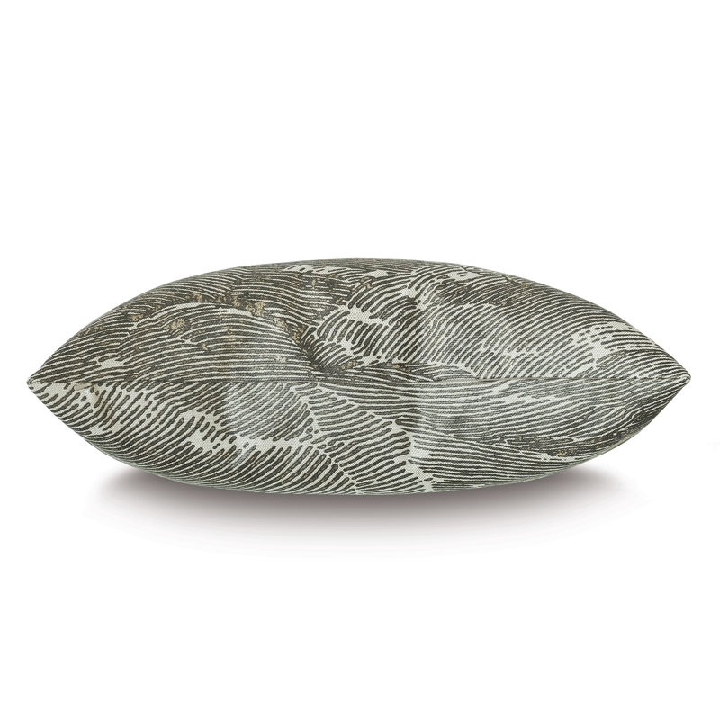 Housse et insert de coussin décoratif décoratif métallique Kellner