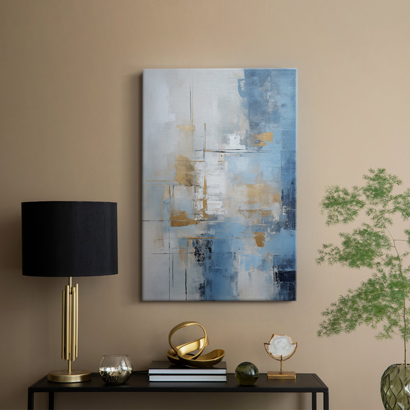 ABSTRACT Series DXXXI -Custom Wrapped Gallery Cavas, H 48 po x l 32 po
