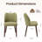 Modern Upholstered Dining Side Chair with Wooden Legs -1048585502-1048585503