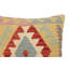 Oreiller rustique en kilim tissé à la main Caballer - 17 po x 18 po Rustic-283029737-283029654
