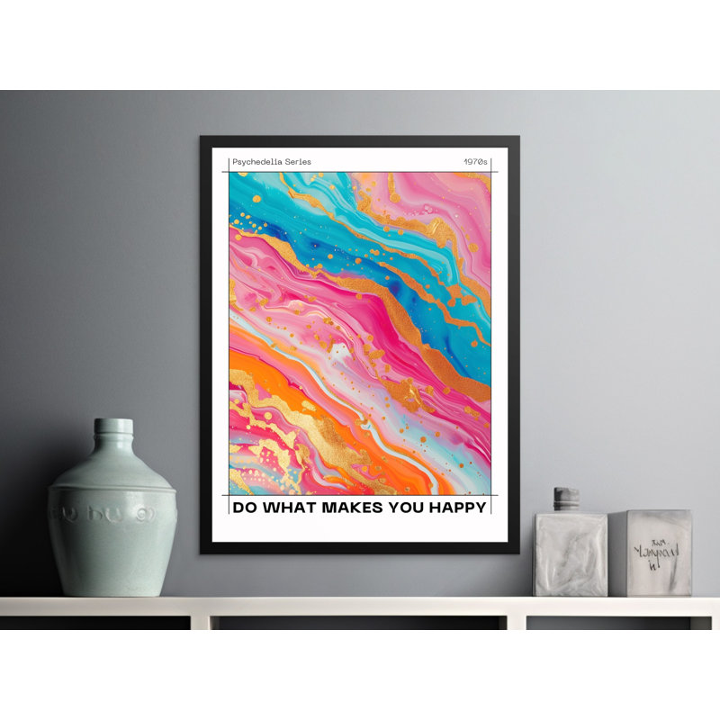 Patricia Floater Frame Print, 24x36