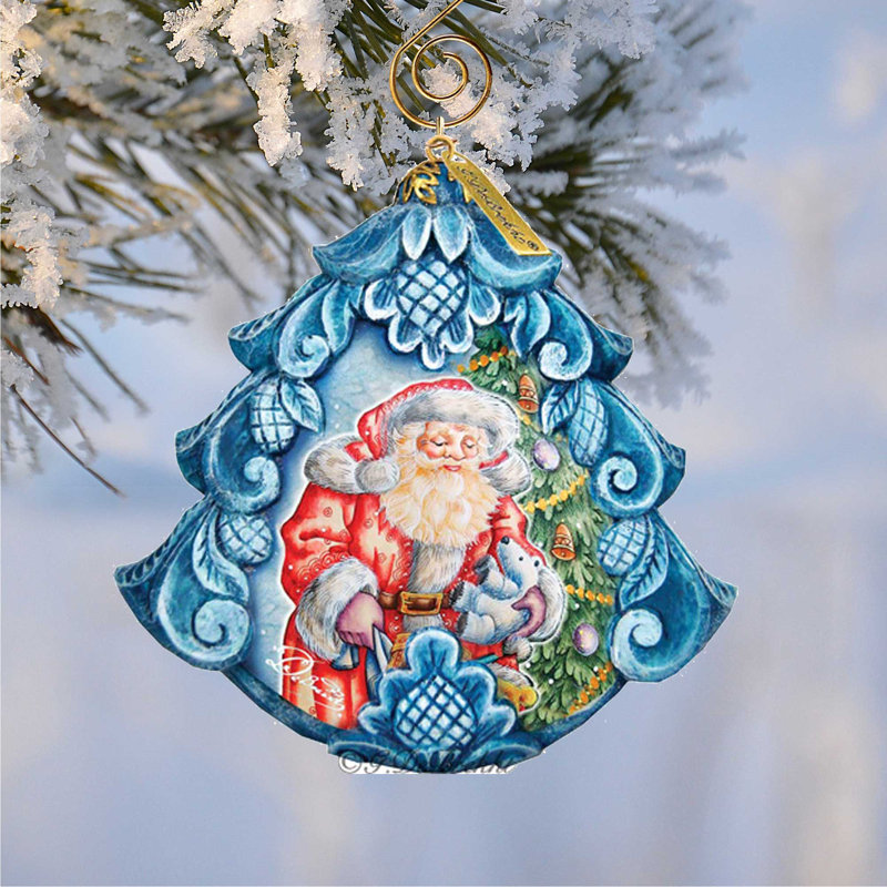 Derevo 3'' Handmade Photo Ornament