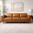 Freiro 90.4'' Leather Sofa-662010261