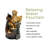 Asmahan 24.6'' H Rustic Resin Outdoor Water Fountain, Tiered Jar Waterfall Garden Fountain with LED Lights