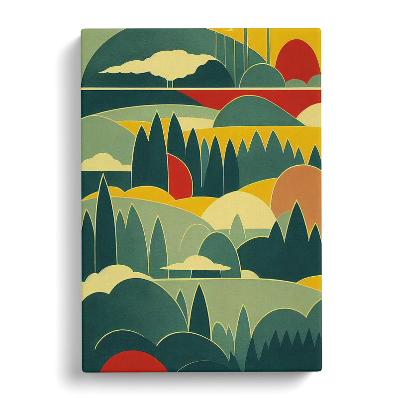 Tremaine Spring Landscape Vol.1 - Wrapped Canvas, 50cm H x 35cm W x 3cm D