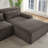 L-Shape  Sectional Oversized Sofa-282491335-282491353