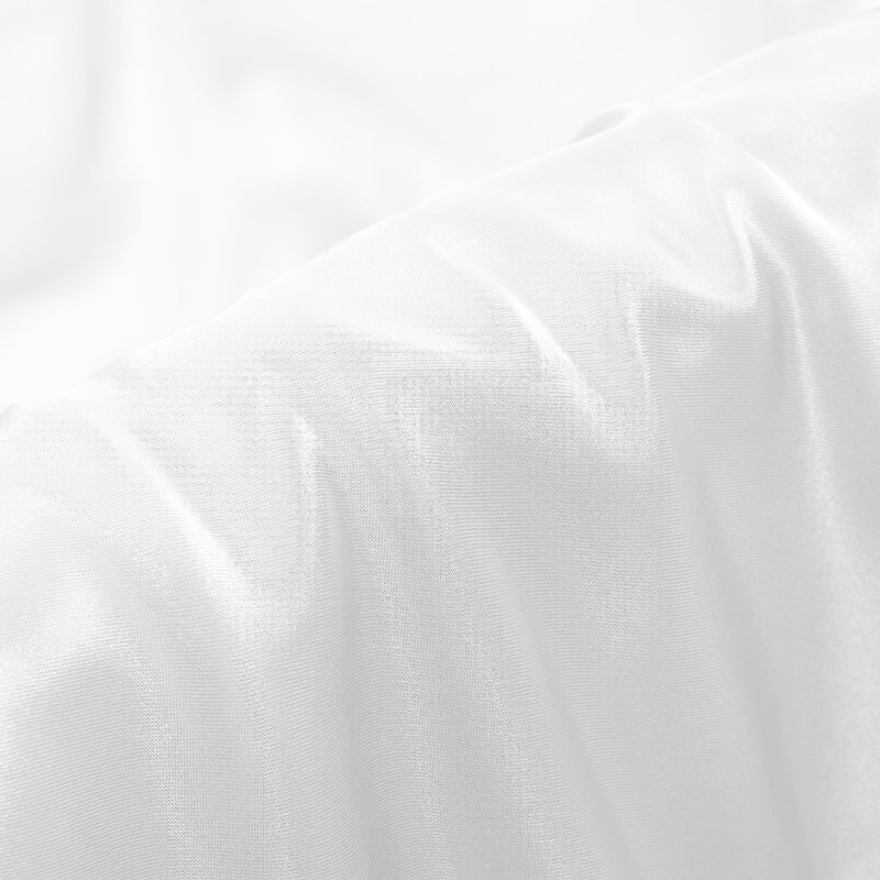Filey Satin Pillowcase - Set of 2, White